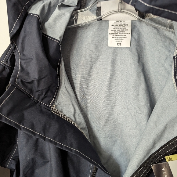 LETTUCE BEE | Rain Jacket, Navy Blue - Picture 4 of 9